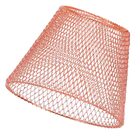 Lustre Pendente Abajur Cupula  Metal Aramado Decoraçao Casa Q