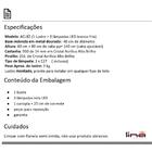 Lustre Pendente Acrílico Alto Brilho + Lâmpadas Acl82