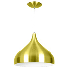 Lustre Pendente Aladim Dourado 31cm