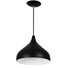 Lustre Pendente Aladim Preto 24cm