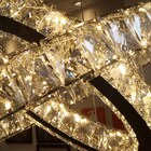 Lustre Pendente Aliança Oval com LED Branco Quente - EDE11256