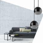 Lustre Pendente Aluminio Bola Duplo 15cm Preto/branco