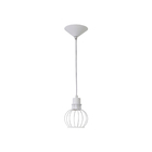 Lustre Pendente Aramado Mini Esfera Branco - 3008/1 Br