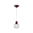 Lustre Pendente Aramado Mini Esfera Marrom - 3008/1 Mar
