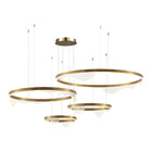 Lustre Pendente Astraled Lomy Pl-9854 Dourado Led Bivolt Dour