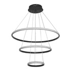 Lustre Pendente Astraled Mintaka Pl-9806 Preto Led Bivolt