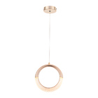 Lustre Pendente Astraled Pictor Pt-9110 Dourado Brilho Led Bi