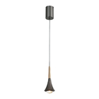 Lustre Pendente Astraled Tureis Pt-9135 Preto / Dourado Led B