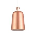 Lustre Pendente Avant Bell Pequeno Cobre E27 Bivolt
