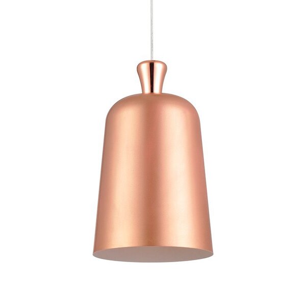 Lustre Pendente Avant Bell Pequeno Cobre E27 Bivolt