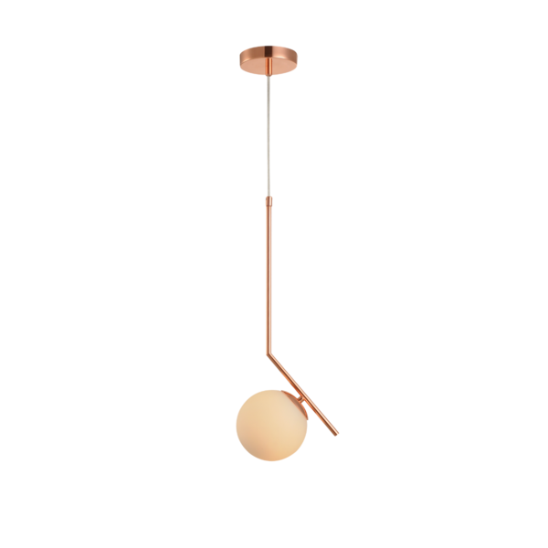 Lustre Pendente Avant Pérola Brinco Mini Cobre E27 Bivolt