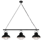 Lustre Pendente Baruc Plus Triplo Preto
