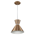 Lustre Pendente Berlin 21cm Mesa Balcão Gourmet New Cobre