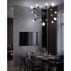 Lustre Pendente Bivolt 16 Lâmpadas Sputnik Woods!