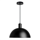 Lustre Pendente Blumenau Bia E27 Bivolt Preto