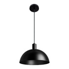 Lustre Pendente Blumenau Bia E27 Bivolt Preto