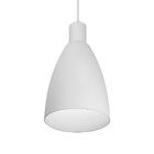 Lustre Pendente Blumenau Ceci E27 Bivolt Branco Fosco
