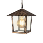 Lustre Pendente Blumenau Colonial Nina Quadrado Vidro Liso Co