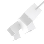 Lustre Pendente Blumenau Kina Light G9 Bivolt Branco Fosco