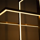 Lustre Pendente Blumenau Mirian Led Bivolt Dourado
