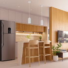 Lustre Pendente Blumenau Otto E27 Bivolt Branco Fosco