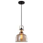 Lustre Pendente Blumenau Vintage Soho Âmbar E27 Bivolt - Único