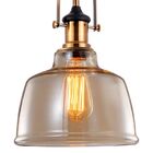 Lustre Pendente Blumenau Vintage Soho Âmbar E27 Bivolt - Único