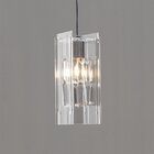 Lustre Pendente Blumenox Jamal Transparente Pequeno E27 Bivolt