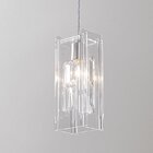 Lustre Pendente Blumenox Jamal Transparente Pequeno E27 Bivolt