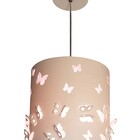 Lustre Pendente Borboletas Duplo 25x25