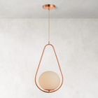 Lustre Pendente Bravalumi Fallen Globo E27 Bivolt
