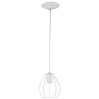 Lustre Pendente Cebola Aramado Branco Maravilhoso