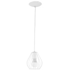 Lustre Pendente Cebola Aramado Branco Maravilhoso