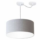Lustre Pendente Cilíndrico Com Desvio De Centro Md-4151 Cúpul