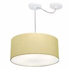 Lustre Pendente Cilíndrico Com Desvio De Centro Vivare Md-414