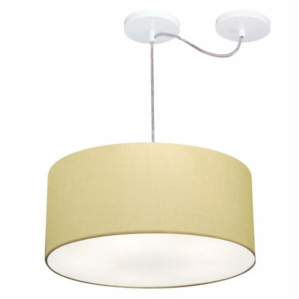 Lustre Pendente Cilíndrico Com Desvio De Centro Vivare Md-414
