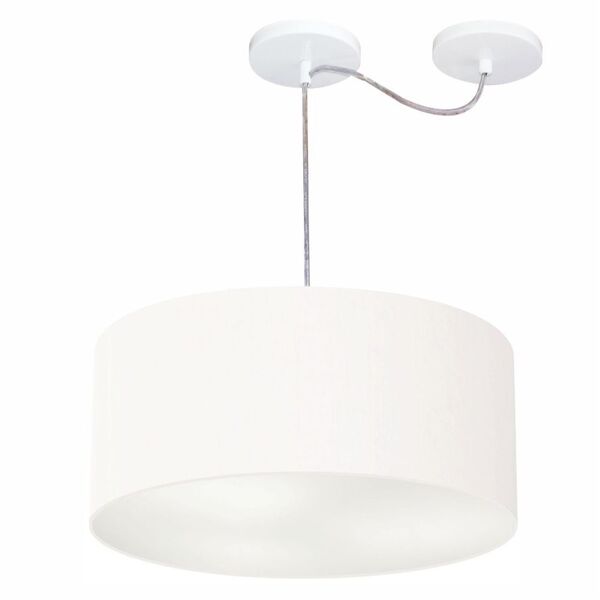 Lustre Pendente Cilíndrico Com Desvio De Centro Vivare Md-414