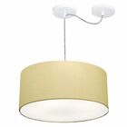 Lustre Pendente Cilíndrico Com Desvio De Centro Vivare Md-415