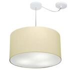 Lustre Pendente Cilíndrico Com Desvio De Centro Vivare Md-416