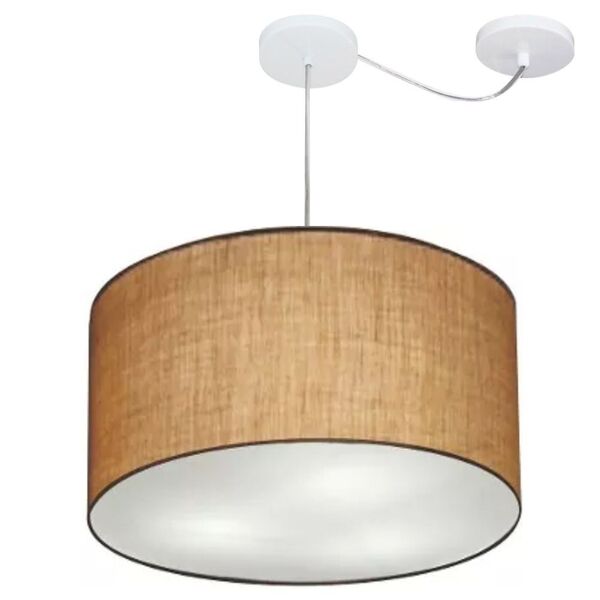 Lustre Pendente Cilíndrico Com Desvio De Centro Vivare Md-416