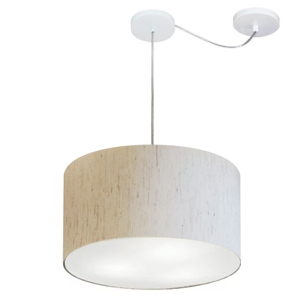 Lustre Pendente Cilíndrico Com Desvio De Centro Vivare Md-416