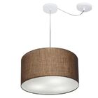 Lustre Pendente Cilíndrico Com Desvio De Centro Vivare Md-416