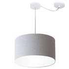 Lustre Pendente Cilíndrico Com Desvio De Centro Vivare Md-416