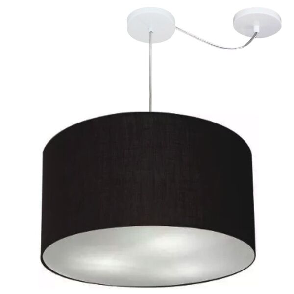 Lustre Pendente Cilíndrico Com Desvio De Centro Vivare Md-416