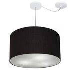 Lustre Pendente Cilíndrico Com Desvio De Centro Vivare Md-416