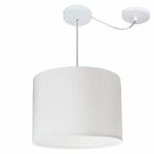 Lustre Pendente Cilíndrico Com Desvio De Centro Vivare Md-422