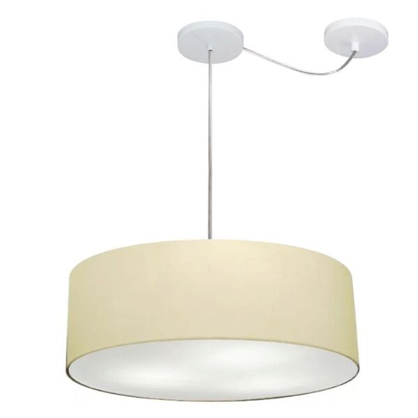 Lustre Pendente Cilíndrico Com Desvio De Centro Vivare Md-422