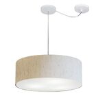 Lustre Pendente Cilíndrico Com Desvio De Centro Vivare Md-422