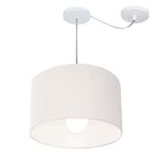 Lustre Pendente Cilíndrico Com Desvio De Centro Vivare Md-422