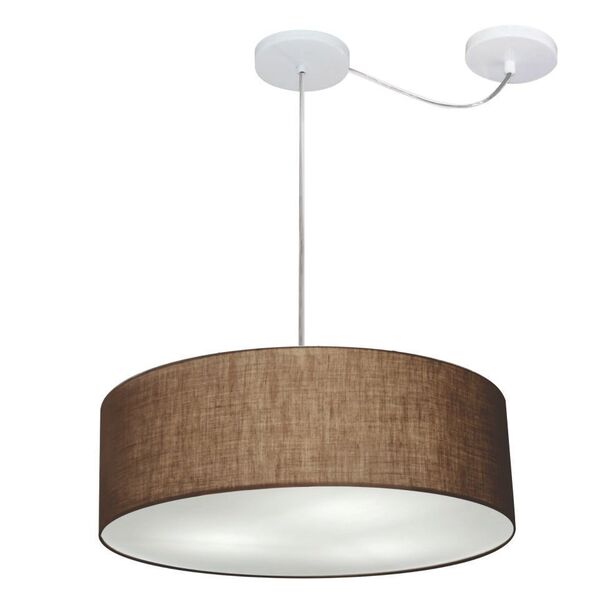 Lustre Pendente Cilíndrico Com Desvio De Centro Vivare Md-422